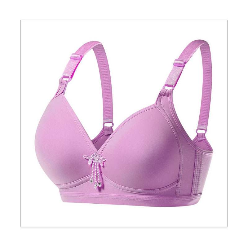T Shirt Bra Seamless - หน้าอกใหญ่ผู้หญิงเรียบ Push Up Bras A B