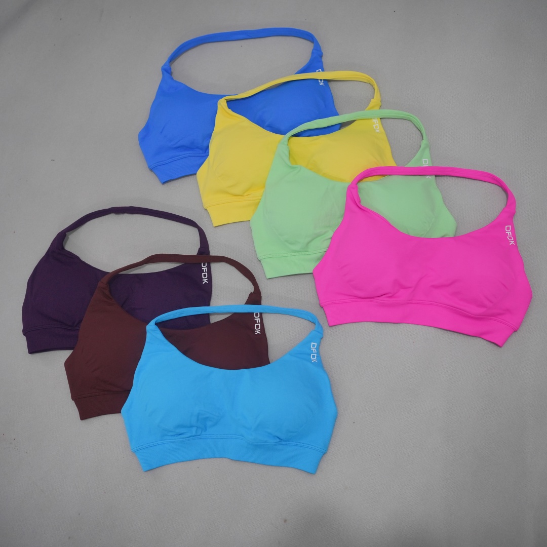 Minimizer Bra Women - เสื้อชั้นในกีฬาไร้ตะเข็บสำหรับผู้หญิง DFDK รองรับทรงสูง ยกกระชับ ด้านหลังเปลือย เหมาะสำหรับโยคะ