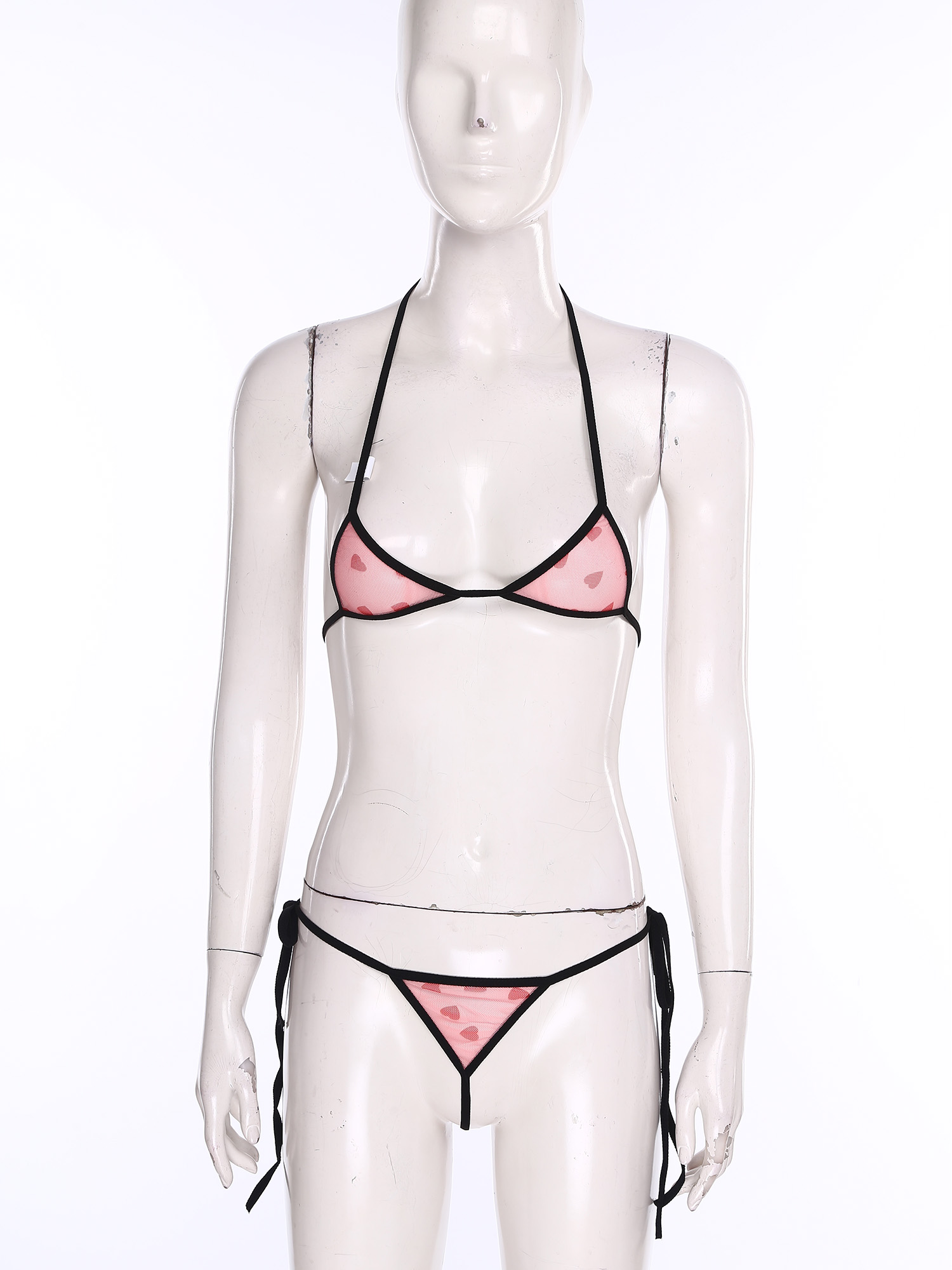 ชุดชั้นในบิกินี่ไมโครมินิสำหรั - Sheer Bra Lace บทวิจารณ์และราคา