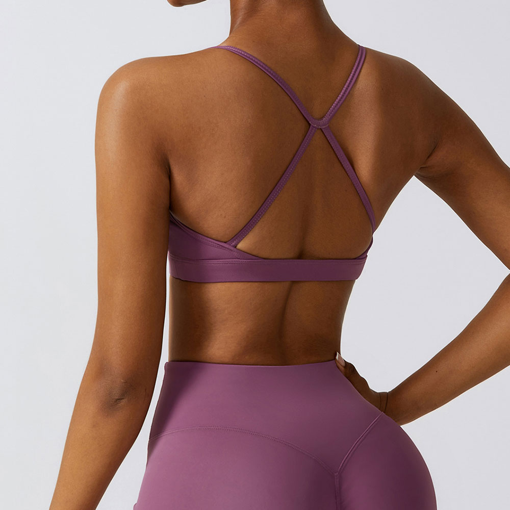 ชุดชั้นในกีฬาเซ็กซี่สำหรับผู้ห - Sports Bra Racerback บทวิจารณ์และราคา