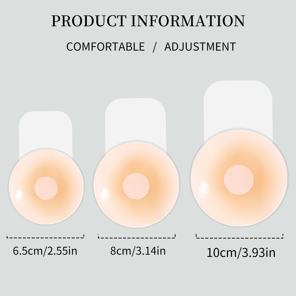 ชุดซิลิโคนปิดหัวนม 2 ชิ้น, แผ่ - Strapless Bra Adhesive บทวิจารณ์และราคา