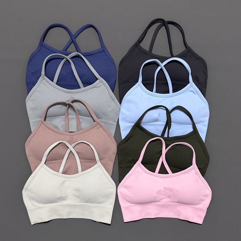 เสื้อชั้นในกีฬาแบบไร้สายสำหรับ - Sports Bra Racerback บทวิจารณ์และราคา