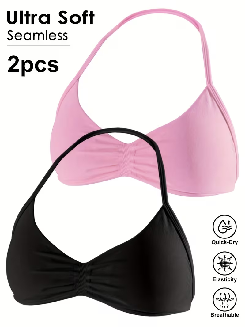 เสื้อครอปออกกำลังกายแบบไร้ตะเข - Minimizer Bra Women บทวิจารณ์และราคา