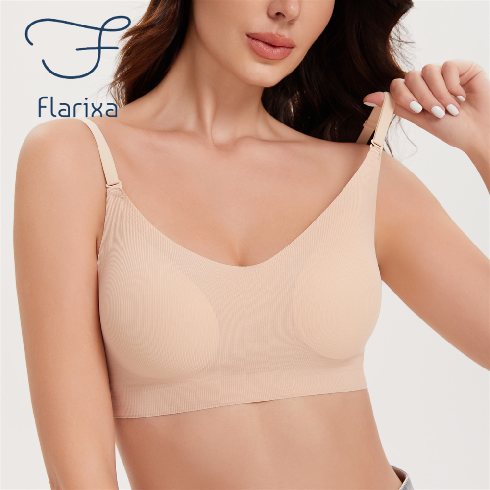 Flarixa บราไร้รอยต่อบราหลังต่ำ - Convertible Bra Multiway บทวิจารณ์และราคา