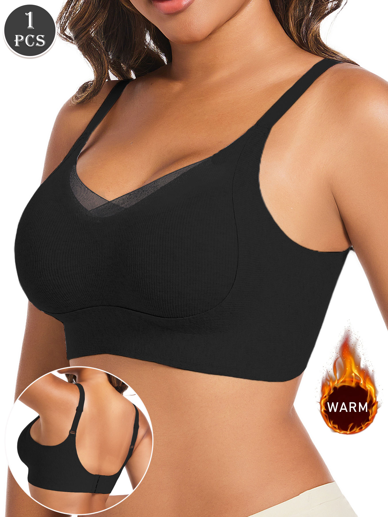 บราดันทรงสีดำลำลองสำหรับผู้หญิ - Underwire Bra Padded บทวิจารณ์และราคา
