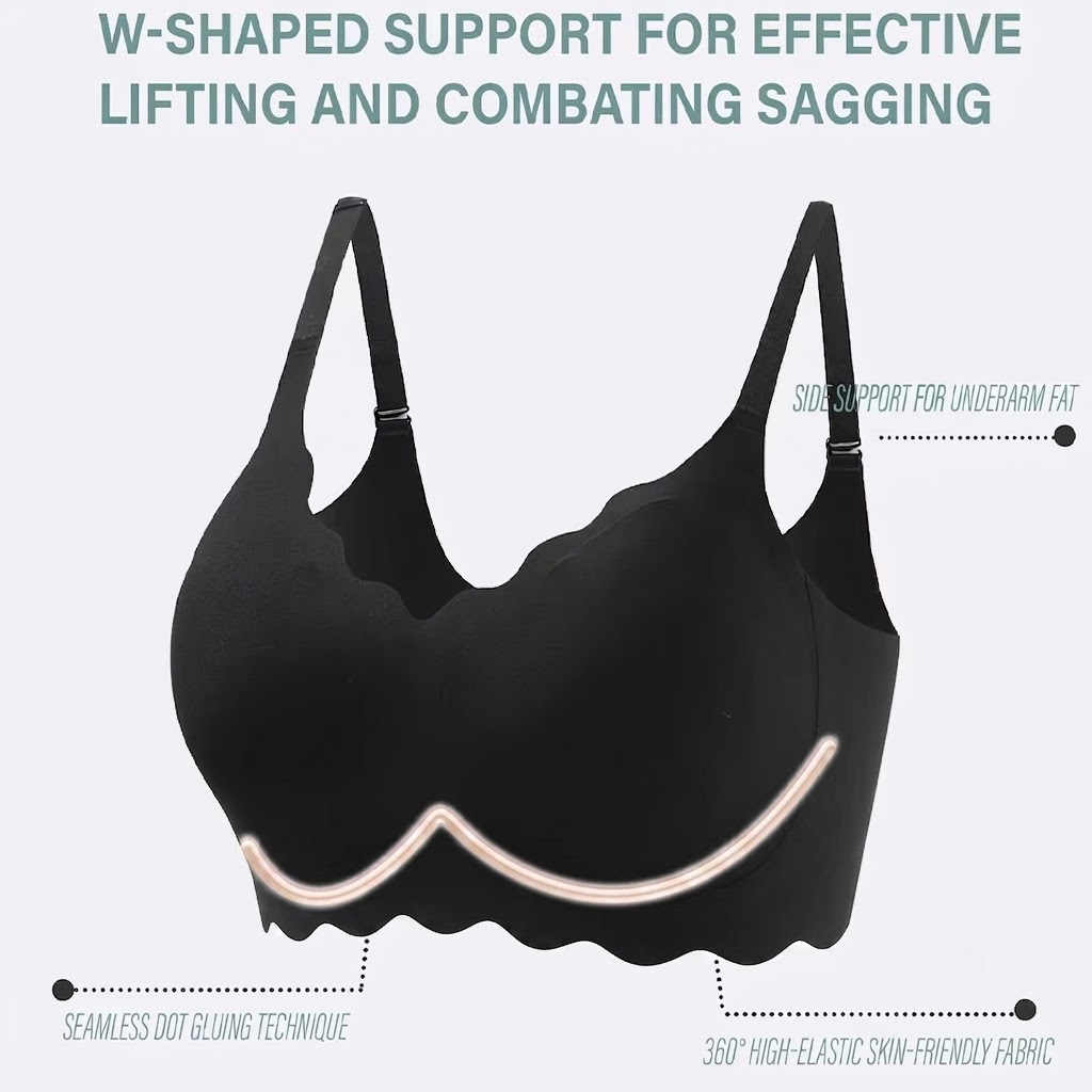 บราไร้สายแบบไร้ตะเข็บ รองรับทร - T Shirt Bra Seamless บทวิจารณ์และราคา